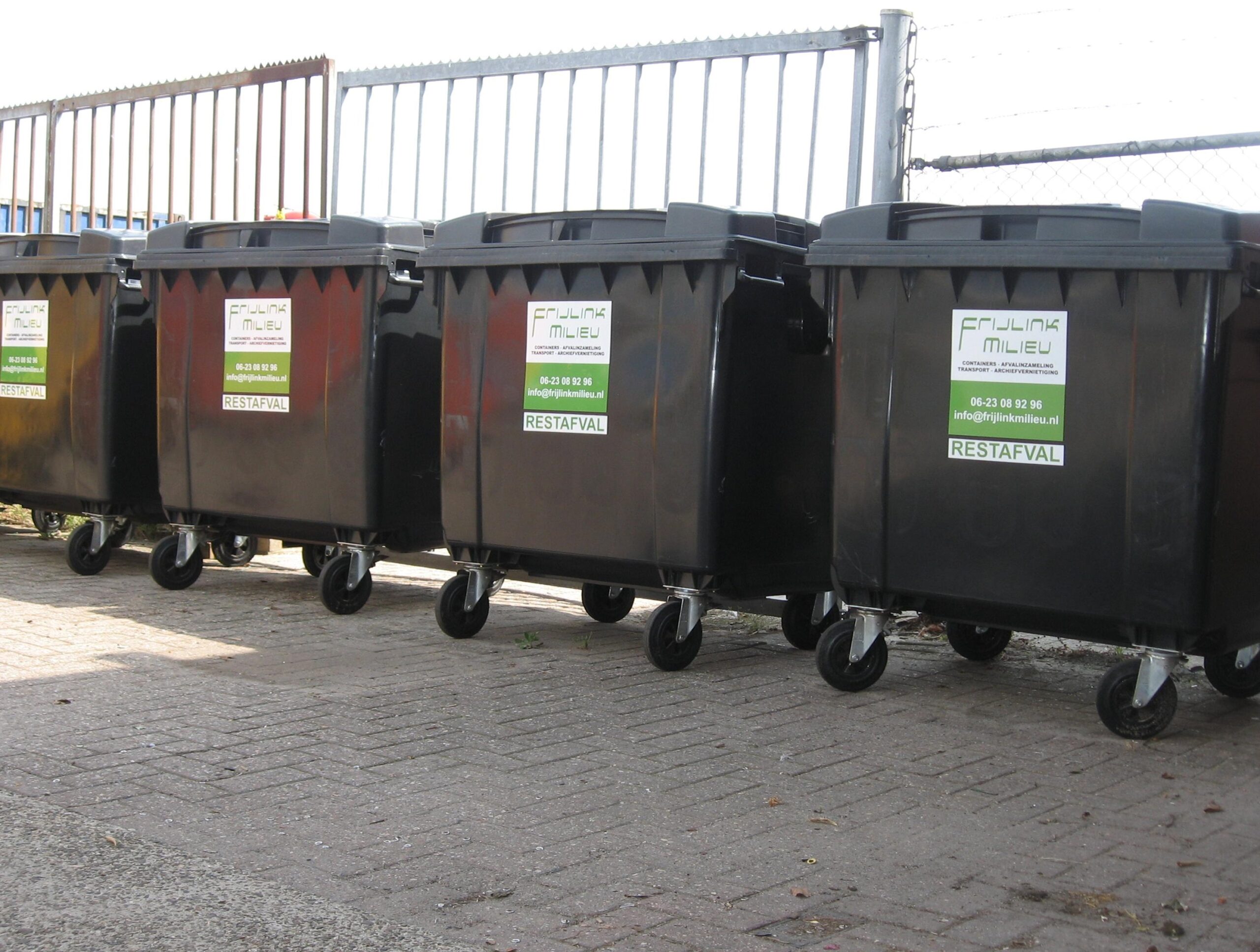 bedrijfsafval containers