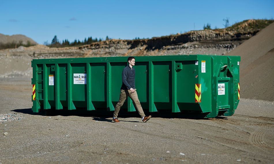 gipsafval containers