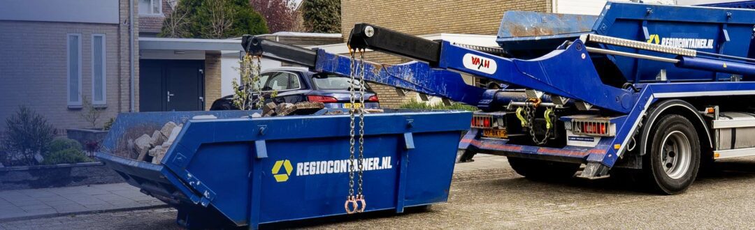 snel afvalcontainer levering