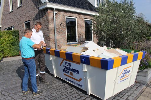 container gemengd afval huren