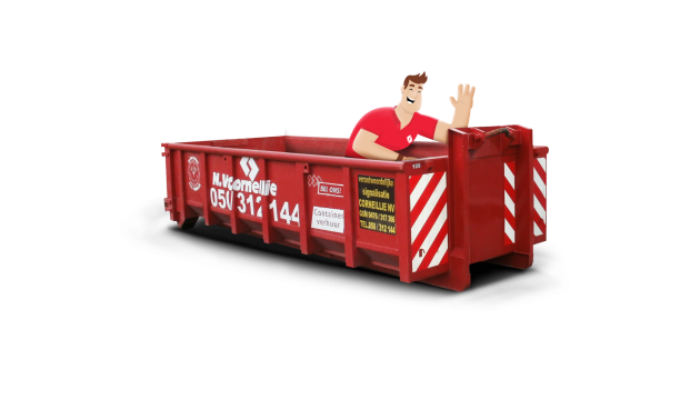 container huren voor gemengd afval
