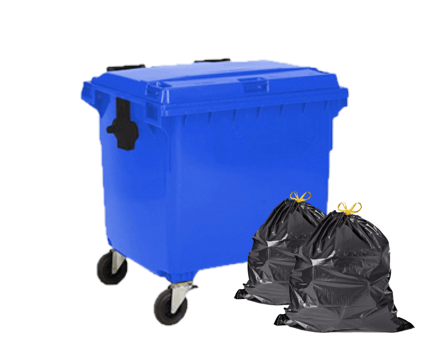 container voor gemengd afval huren