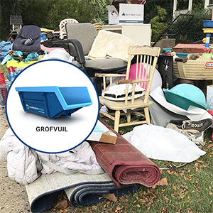 afvalcontainer huren goedkoopste