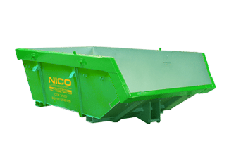 bouw en sloopafval container 6m3