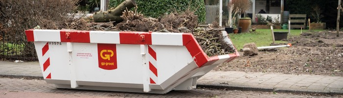 container huren voor tuinafval