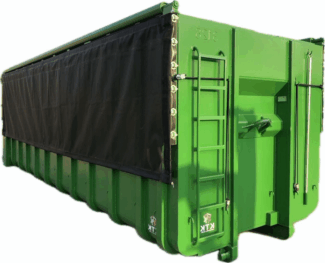 grofvuil container huren voor 1 dag