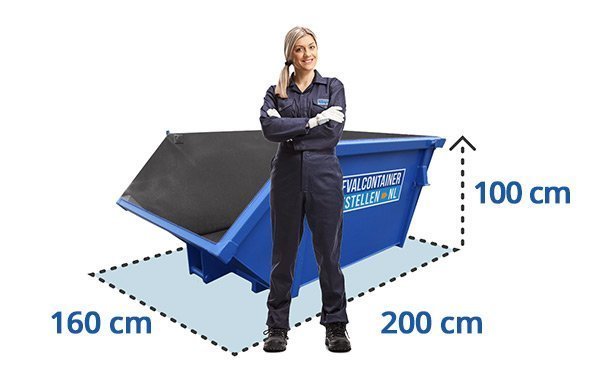 prijs afvalcontainer huren