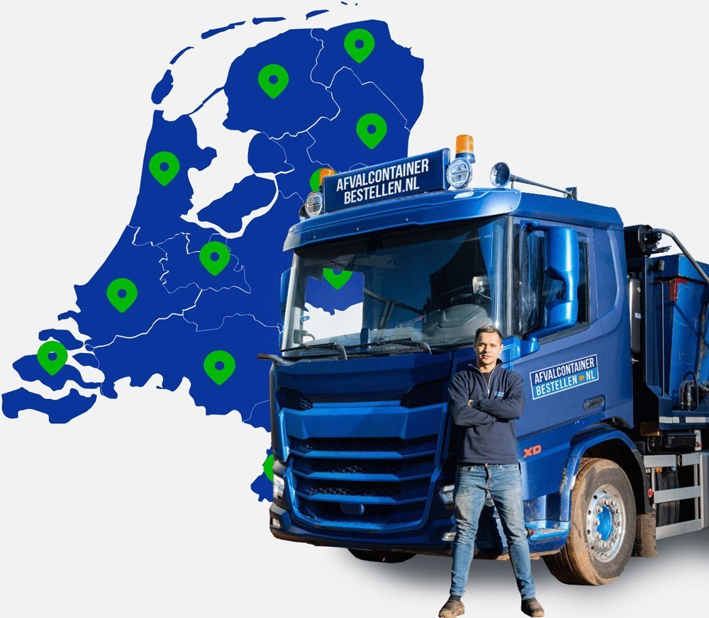 afvalcontainer gemengd afval