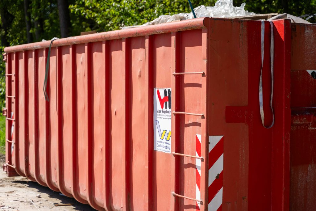 restafval container huren particulier