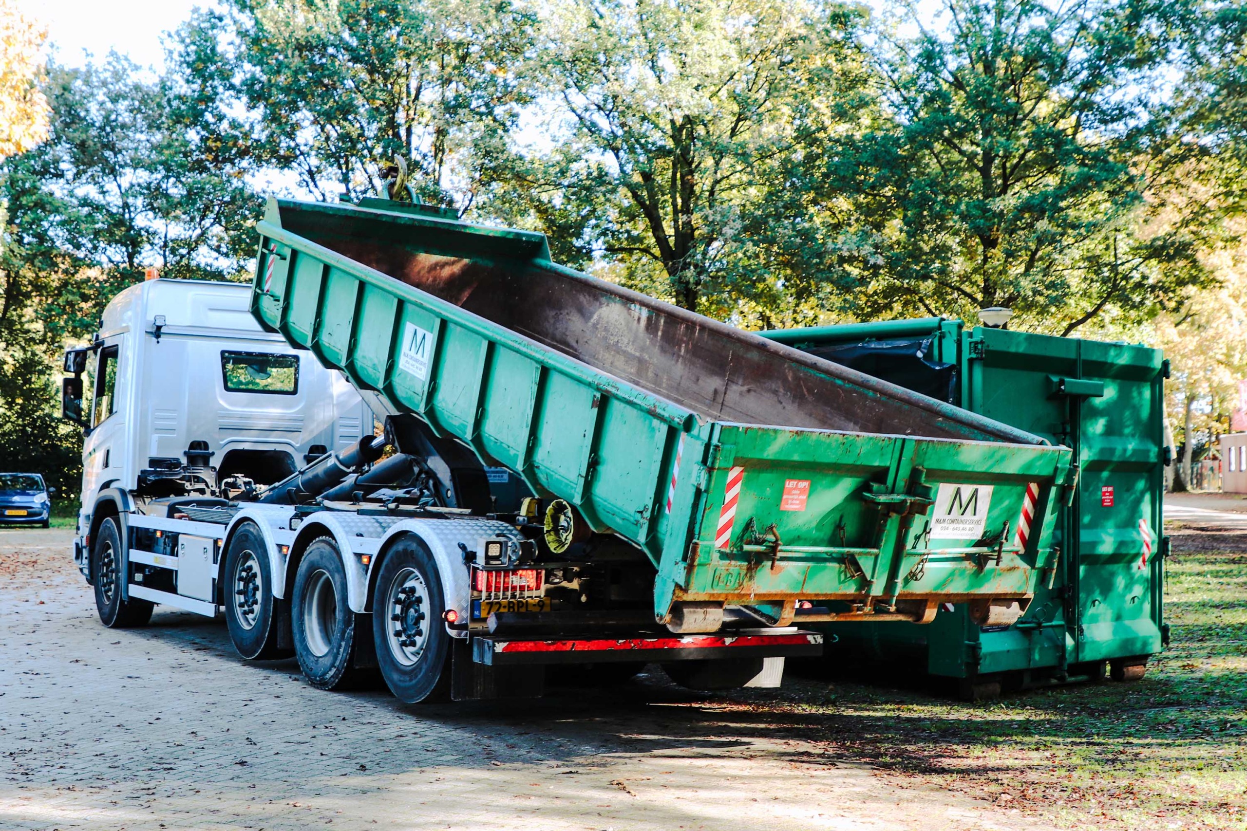 afvalcontainer huren particulier