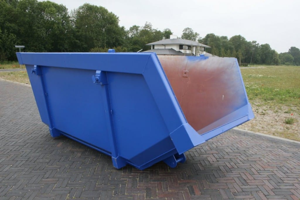 afvalcontainer hout