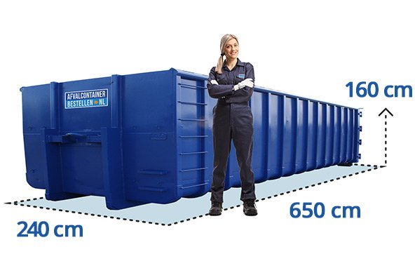 afvalcontainers huren prijzen